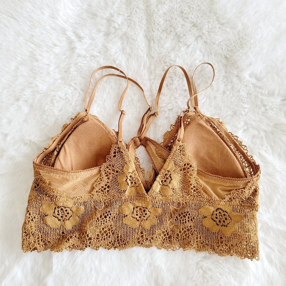 🌻AERIE LACE PADDED BRALETTE SIZE L - Picture 3 of 4